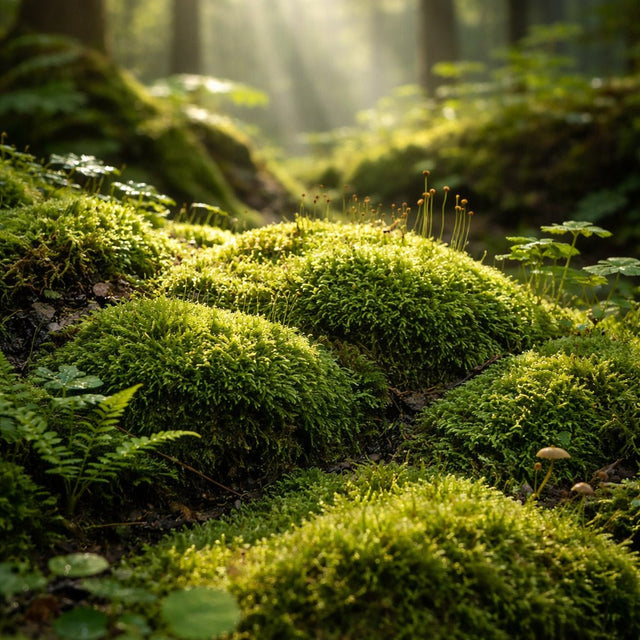 Moos aus dem Wald für den Flaschengarten - Greenery Living