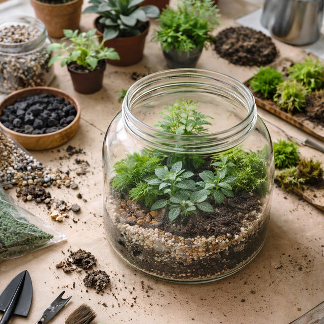 Pflanzenterrarium selber machen - Greenery Living