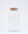 CORK Glas (Höhe: 35 cm) mit Kork-Deckel für Flaschengärten - Greenery Living